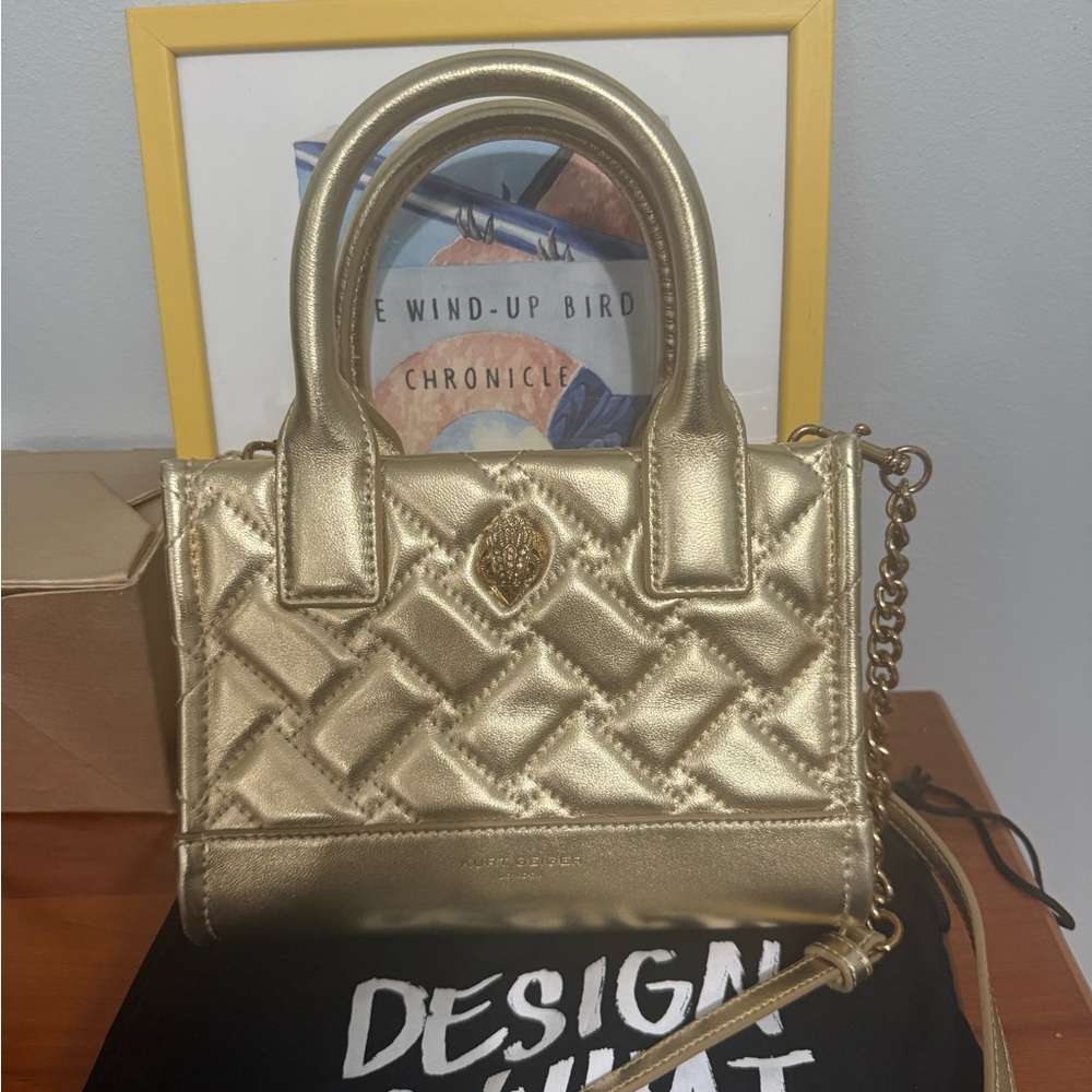 Kurt Geiger mini quilted tote bag EUC - Picture 3 of 10